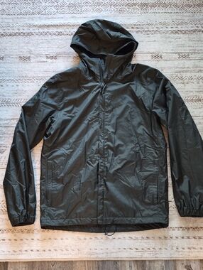 Under Armour Men's Hooded Windbreaker Jacket - Olive Green
